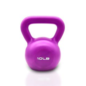 Kettlebell, Strength Training Kettlebells Weight For Women, Vinyl Coated Kettle Bell For Home Gym Workout Weight Lifting Equipment, Comfortable G (Option: default)